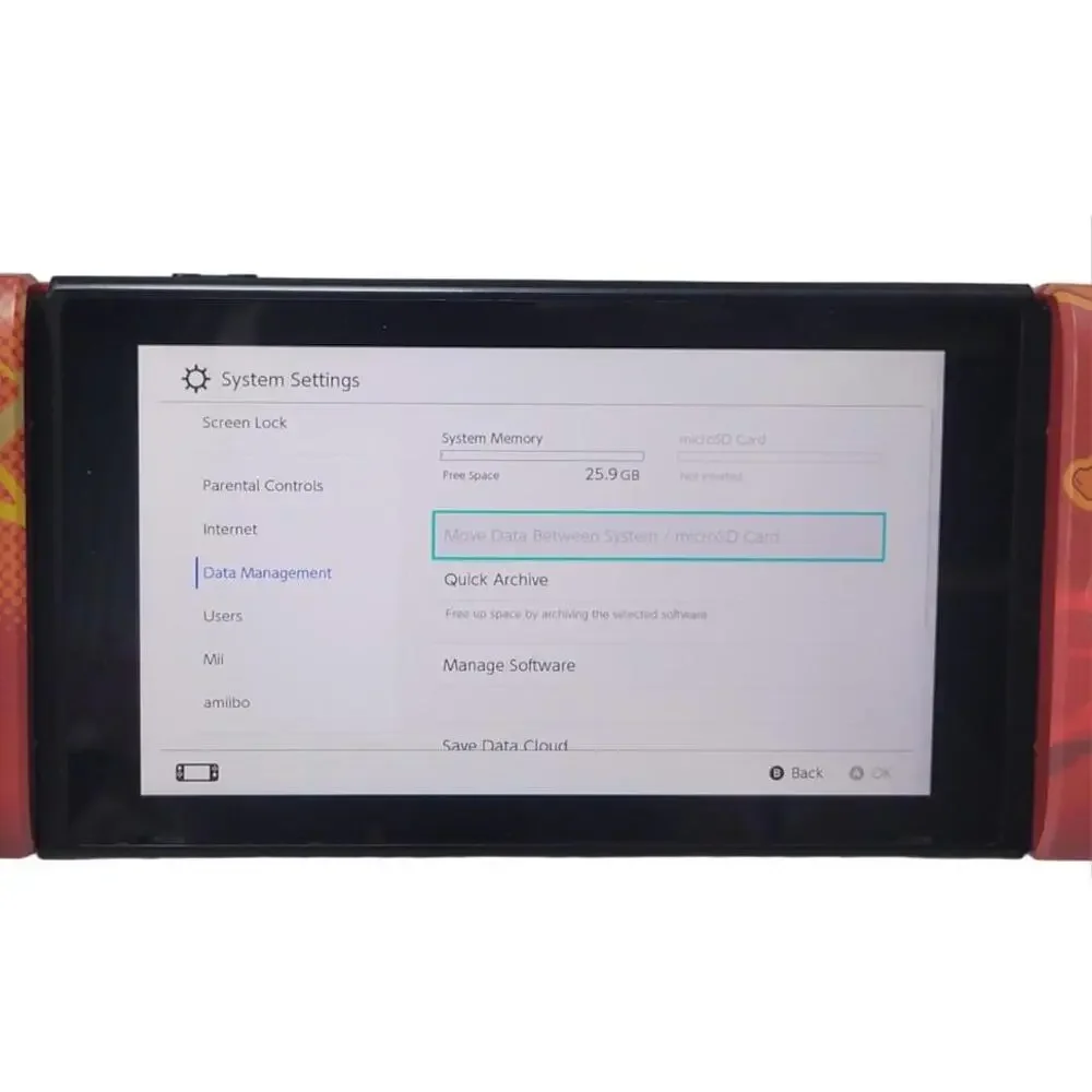 Nintendo Switch 32GB Console HAC-001 W/ Hori Joy Cons, Adapter, Case. TESTED